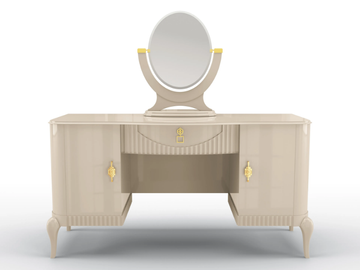 VIVIEN - Solid wood dressing table by BRUNO ZAMPA - view 2